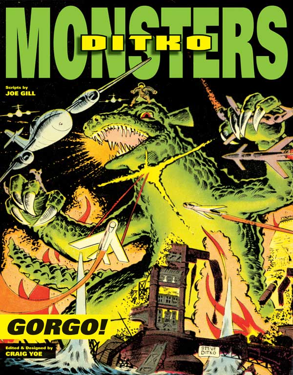 Cover of Ditko's Monsters: GORGO!