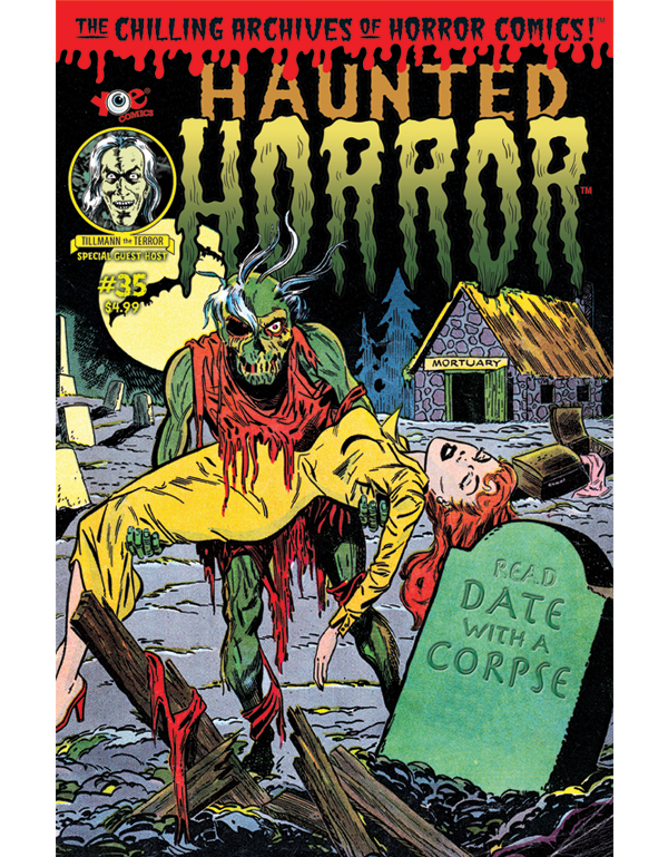 Cover of HAUNTED HORROR #35 comic book