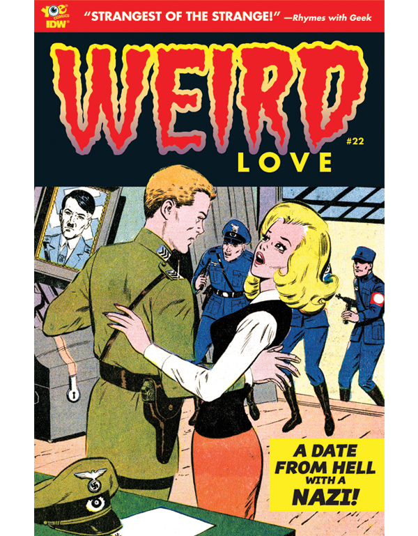 Cover of WEIRD LOVE #22 comic book